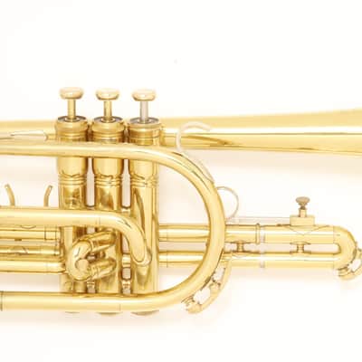 King 603 Student Series Bb Cornet - Clear Lacquer w/ Case image 6