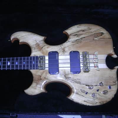 Alembic John Paul Jones Triple Omega. 2002 Custom Spalted Maple image 5