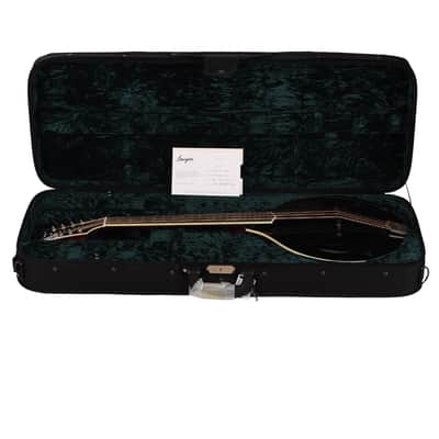 Bourgeois M50-BT Octave Mandolin Aged Tone Adirondack Spruce/European Curly Maple Black (Serial #M2606121) image 8