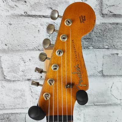 Fender Custom Shop Limited Edition Roasted 1960 Strat Super Heavy Relic, Aged Olive Green image 5