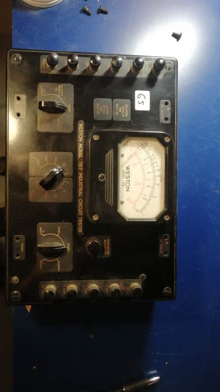 Weston model 785 industrial circuit tester image 1