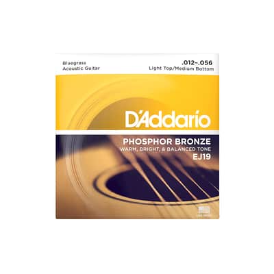 D'Addario EJ19 .012-056 Bluegrass image 1
