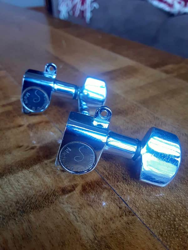 Schaller Electric Guitar Tuning Gears/Pegs 1970's-1980's (x2) image 1