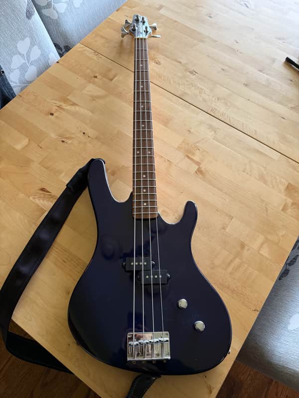 Washburn XB-100 Purple 4 String Electric Bass Guitar image 1