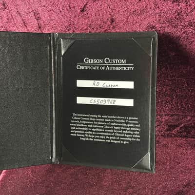 Gibson Custom Dealer Select RD Custom Heavy Antique White VOS w/case CS503968 image 11
