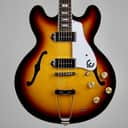 Epiphone Casino Hollowbody - Vintage Sunburst 2023 w/Gig Bag (EOCAVSNH1)
