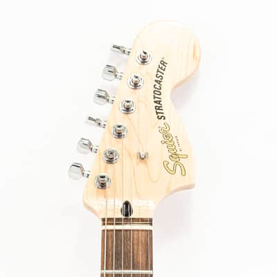 2024 Squier Affinity Stratocaster HSS Electric Guitar Natural Finish w/ Tremolo image 3