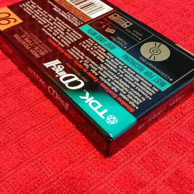 TDK CD Power 90 Minute High Bias Cassette Tape (New/Sealed) Bild 6