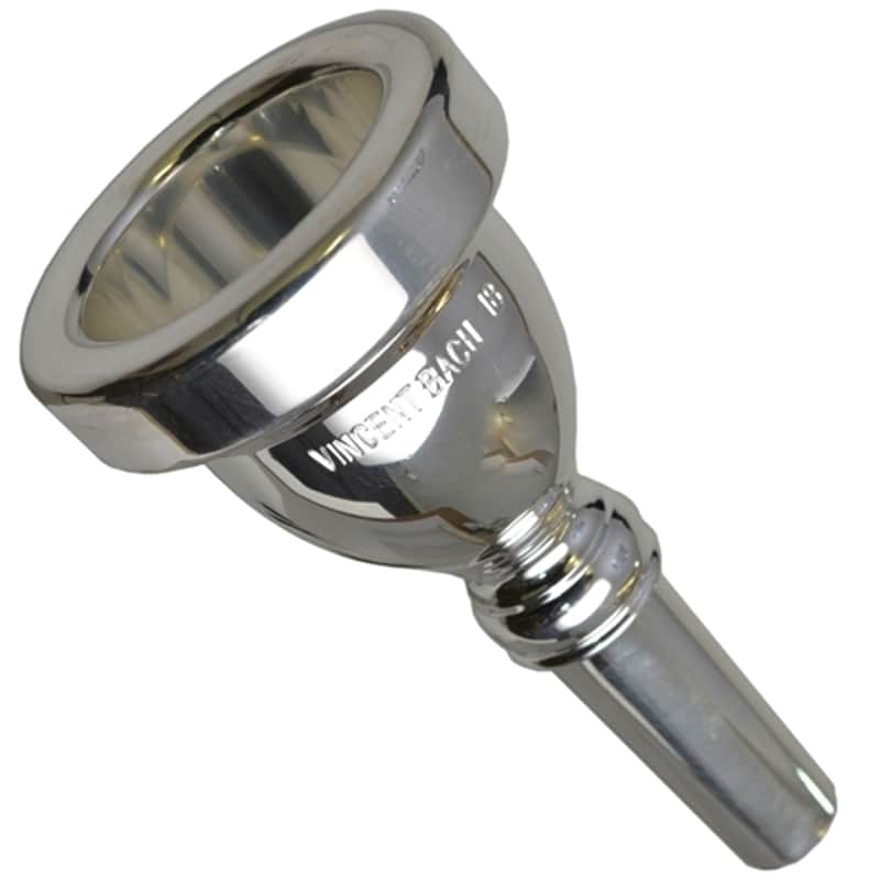 Bach 18 Silver Plated Tuba Mouthpiece 33518 image 1