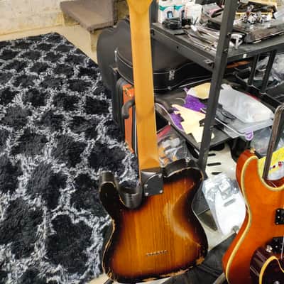 Censtar - Relic Telecaster Style 2024 - Relic Sunburn image 18