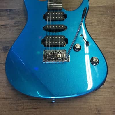 YAMAHA RGX121S ELECTRIC GUITAR HSH BLUE (USED) image 2
