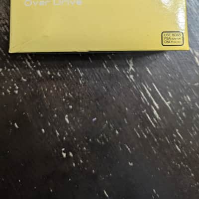Boss SD-1 Super OverDrive (Silver Label) 1997 - Present - Yellow image 2