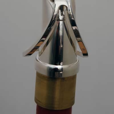 Yamaha's Retro (1979 YAS-62S/YAS-480S) Silver Plate Alto Saxophone Neck image 2
