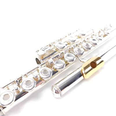 Refurbished Yamaha 381 Gold Clad Lip (~362/382) Intermediate Open Hole Flute image 6