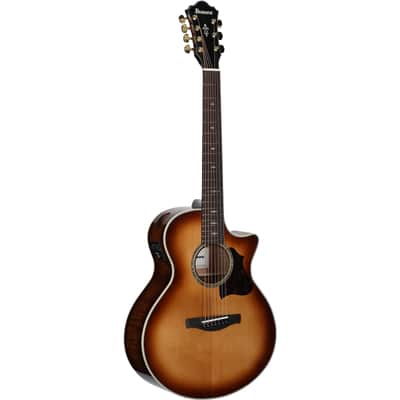Ibanez AE3007FMH Acoustic-Electric Guitar, Tobacco Edge Burst image 6