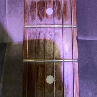 2007 Fender metallic blue Squier Strat Affinity Series image 5