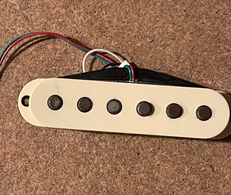 DiMarzio DP415AW Area 58 Single Coil Pickup 2010s - Aged White image 1