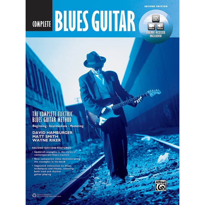 Alfred A-45041 Complete Blues Guitar Method 2nd Edition Book & DVD image 1