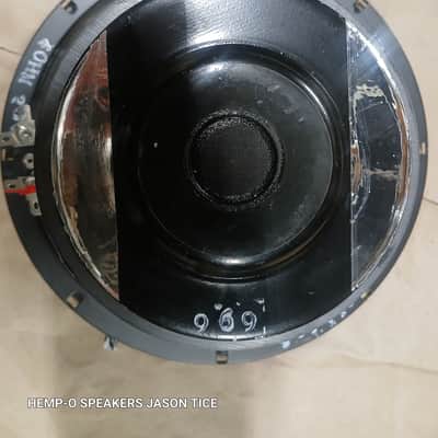 8" SPEAKER 4 OHMS FOUR OHMS HEFTY MAGNETIC ASSEMBLY LARGE VOIICE COIL FENDER HARTKE AMPEG KUSTOM PA BASS MIDBASS REPLACEMENT PMR SPEAKER image 2
