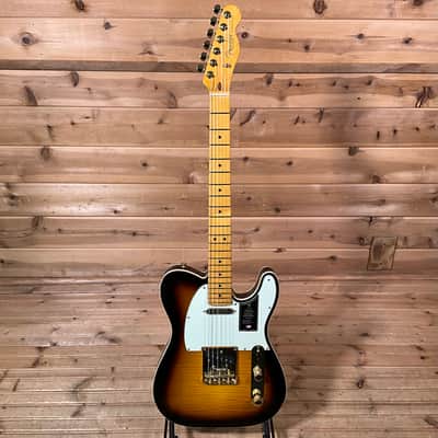 Fender 75th Anniversary American Professional Custom Telecaster Electric Guitar - 2-Color Sunburst imagen 2