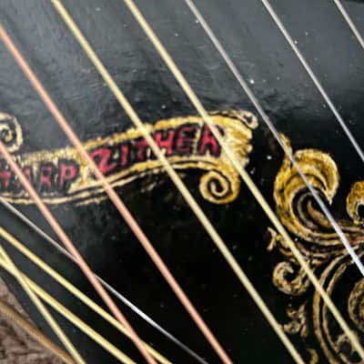 Harp-O-Chord Harp-zither 1899-1904 Black and gold image 19