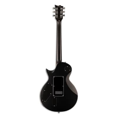 ESP LTD EC-1000/ET w/ Bold Binding Electric Guitar - Black Satin - B-Stock image 8