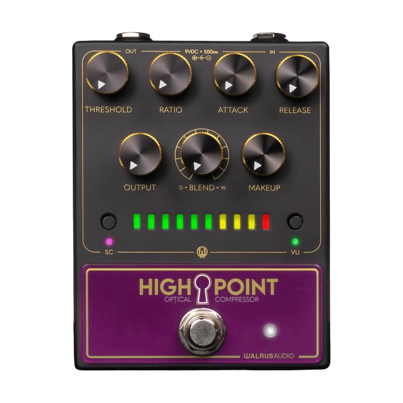 Walrus Audio Highpoint Analog Optical Compressor image 1