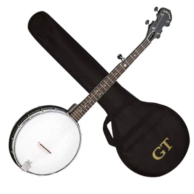 GOLD TONE AC-TRAVELER Open-Back acoustic short scale 5-string BANJO W/ BAG image 1