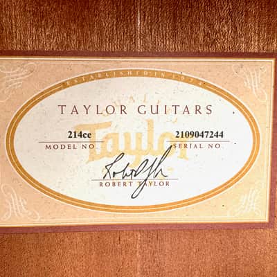 Taylor 214CE Natural 2017 image 16