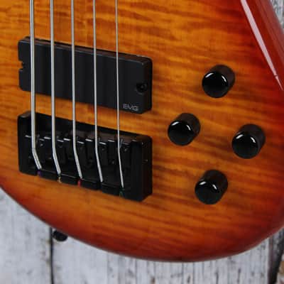 Spector Legend 5 Standard 5 String Electric Bass Guitar Tobacco Sunburst image 4