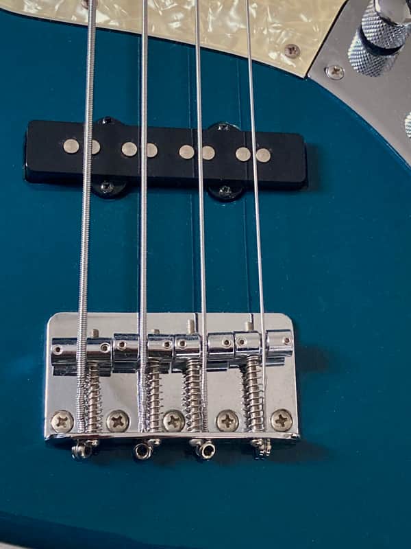 ベース Brian by bacchus BJB-380 Brian by Bacchus BJB-380 MarineBlue Jazz Bass 1990s | Reverb