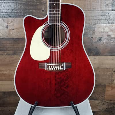 Takamine John Jorgenson JJ325SRC-12 String Left Handed Acoustic/Electric Gloss Red, Free Ship, 774 image 1