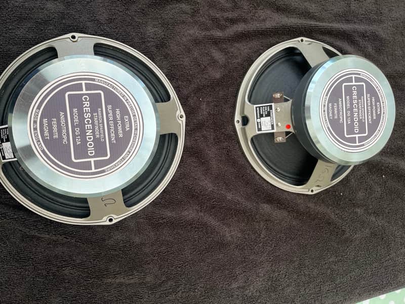 Rawson Sparfield Crescendoid Starfinder 12 inch Gilmour Floyd guitar speaker 16 ohm 2026 - metallic grey image 1