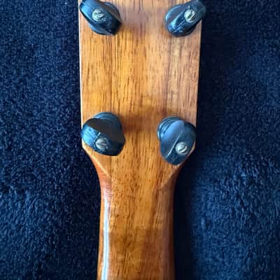 Extremely Rare Jonah Kumalae Hawaiian Solid Koa Soprano Ukulele with Cigar Label image 13