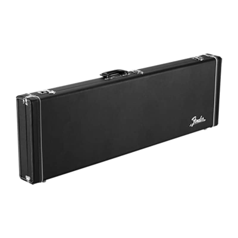 Fender Classic Series Bass Guitar Wood Hard Case - Precision Bass  /Jazz Bass, Black image 1