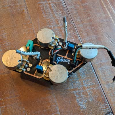 Gibson Control Harness Quick Connect Pots Les Paul Excellent Condition image 1