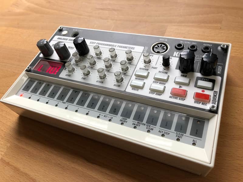 Korg Korg Volca Sample (w/ custom panel, knobs, power supply) image 1