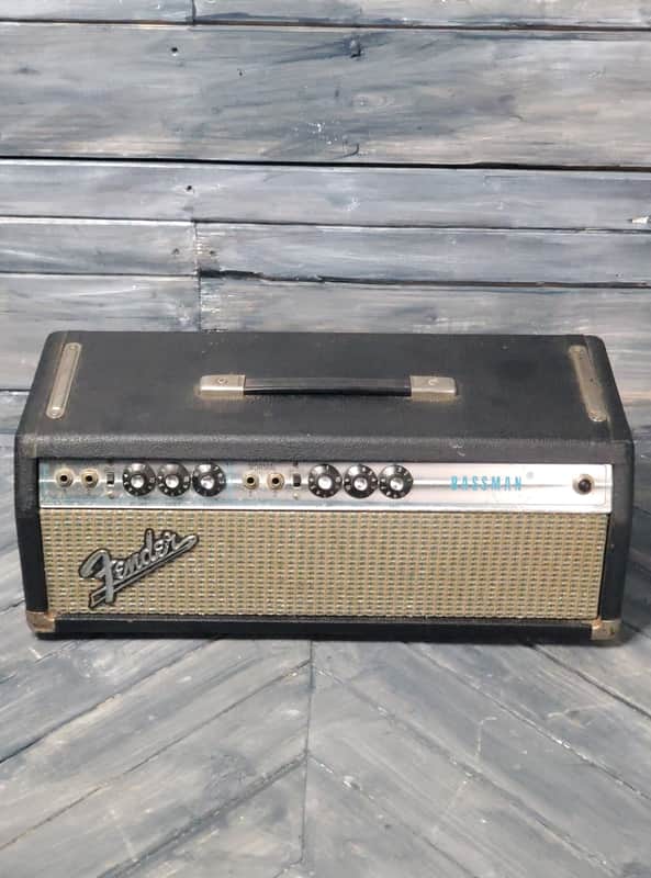 Used Fender 1971 Bassman Electric Guitar Amp Head image 1