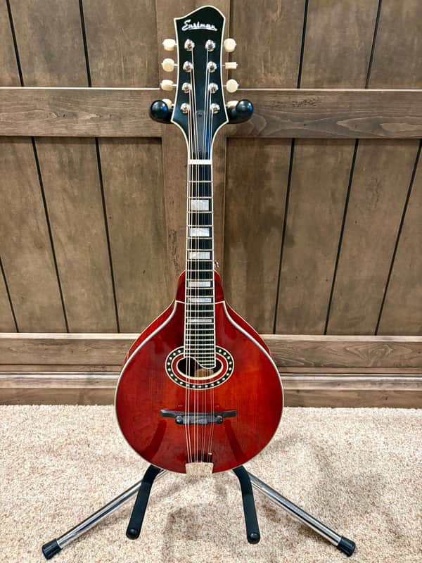 Eastman MD604 Acoustic Electric A-Style Oval-Hole Mandolin with Case image 1
