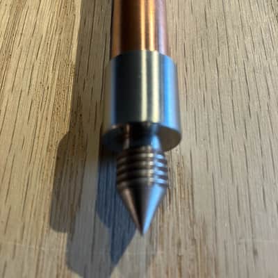 New Horizons  Double Bass End Pins (THREE) - Carbon Fiber / Copper Bild 7