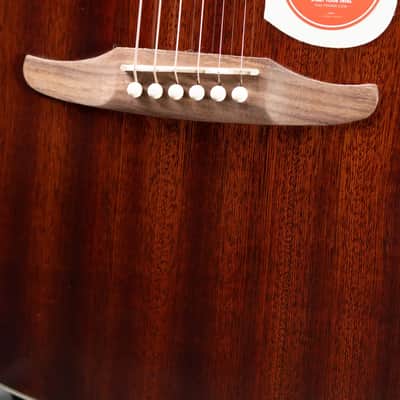 Fender California Standard Monterey E Acoustic/Electric Guitar - Natural Sapele image 15