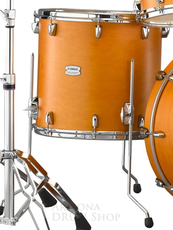 Yamaha Tour Custom Maple 14 x 13 Floor Tom TMF-1413CRS Caramel Satin - In Stock image 1
