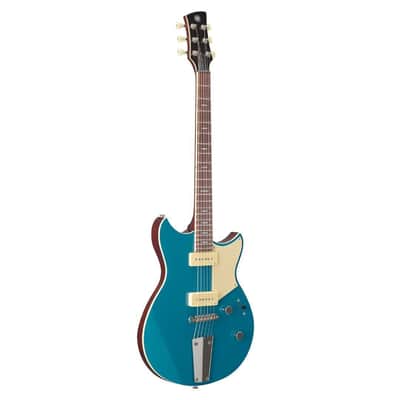 Yamaha Revstar Professional 6-String Right-Handed Electric Guitar with Mahogany Body, P90 Style Single-Coil Pickups, and 5-Way Switching (Swift Blue) image 3
