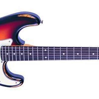 Vintage Icon Series V6MRSSB Distressed - SSS, Sunset Sunburst image 2