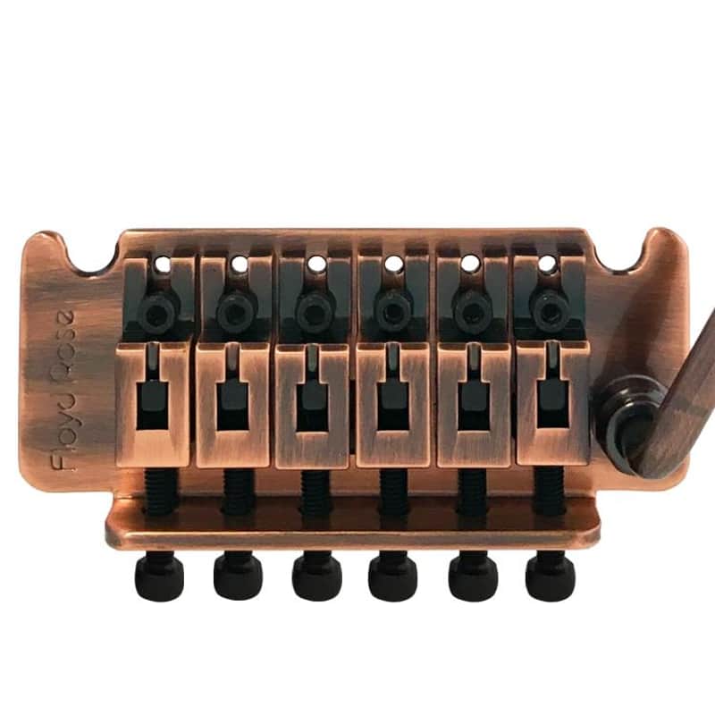 Genuine Floyd Rose Non-Fine Tuner Tremolo Bridge Antique Bronze image 1