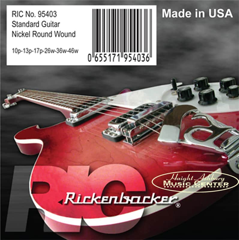 Rickenbacker 95403 Electric Guitar Strings (10-46) image 1