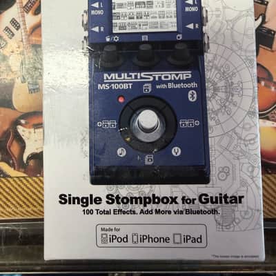 Zoom MS-100BT MultiStomp | Reverb