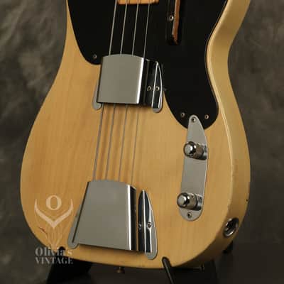 original 1953 Fender Precision Bass Blonde Bild 4