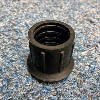 Lot of 1" Black Rubber Feet - 9 Pieces image 1