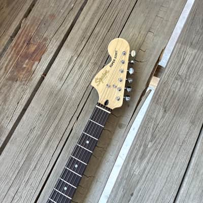 Squier Paranormal Super-Sonic 2020 - Graphite Metallic limited edition electric guitar image 5